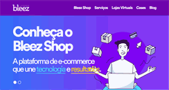 Desktop Screenshot of bleez.com.br