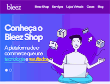 Tablet Screenshot of bleez.com.br